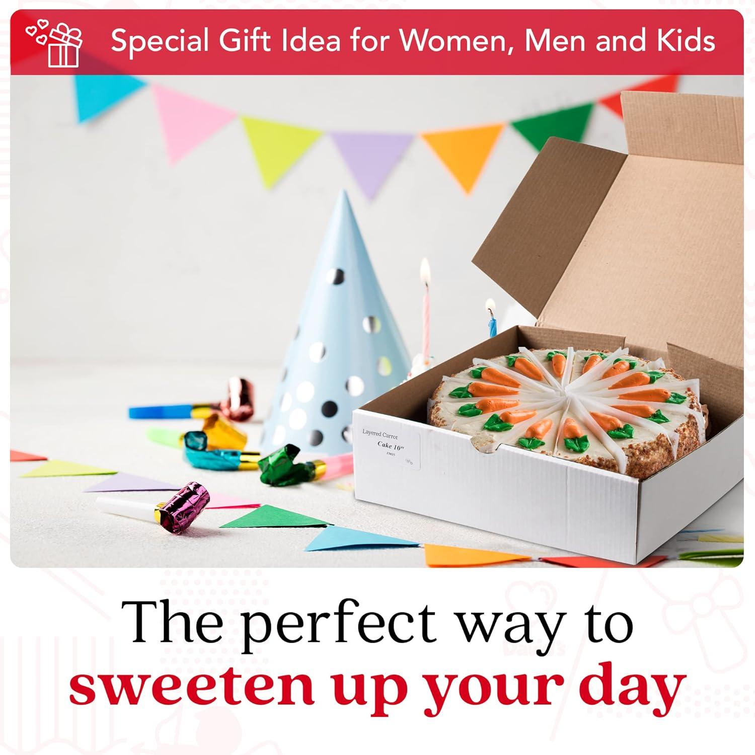 10" Kosher Fresh Carrot Layer Cake with Cream Cheese Frosting