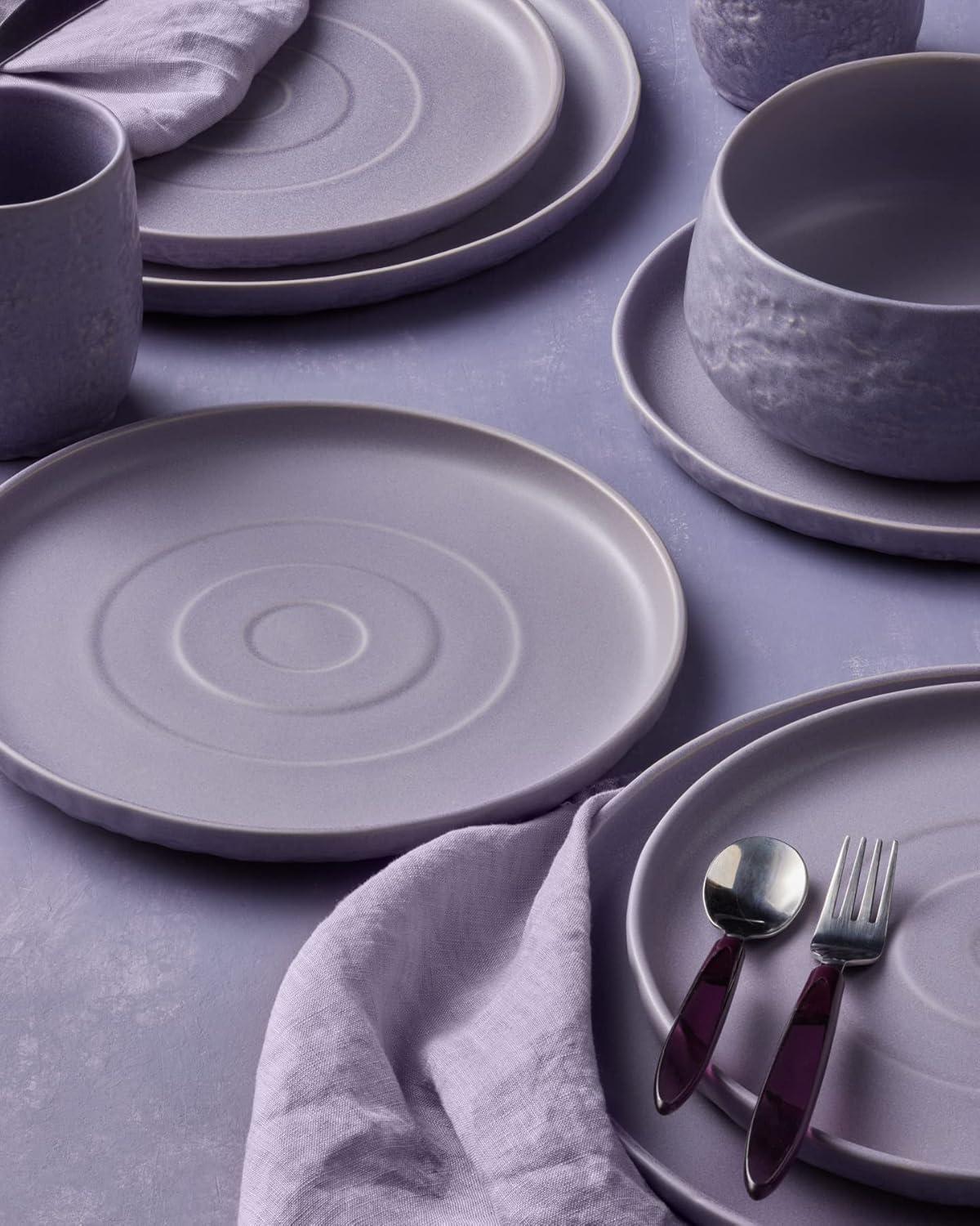 Shosai Stone by Mercer Project Shosai 16-Piece Dinnerware Set Stoneware