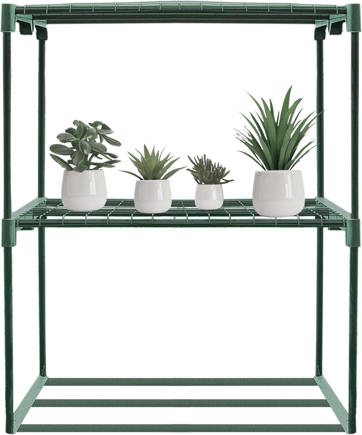 micykuxu 3-Tier Greenhouse Plant Growing Rack