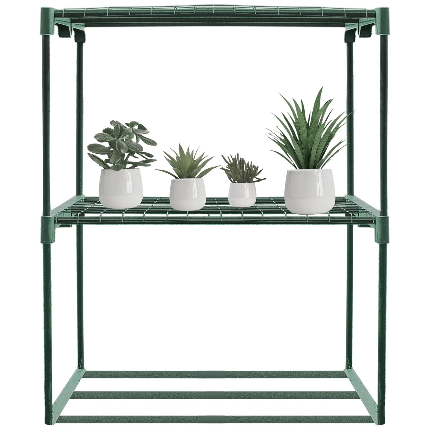 micykuxu 3-Tier Greenhouse Plant Growing Rack