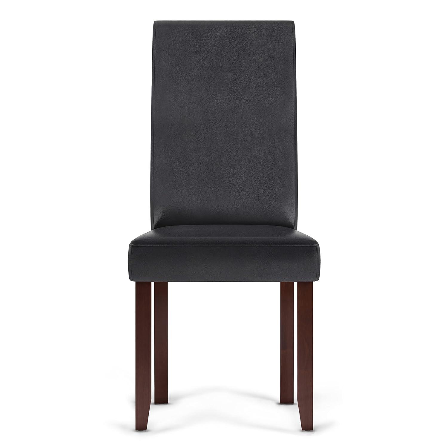 Simpli Home Acadian Solid Wood Dining Chair (Set of 2)
