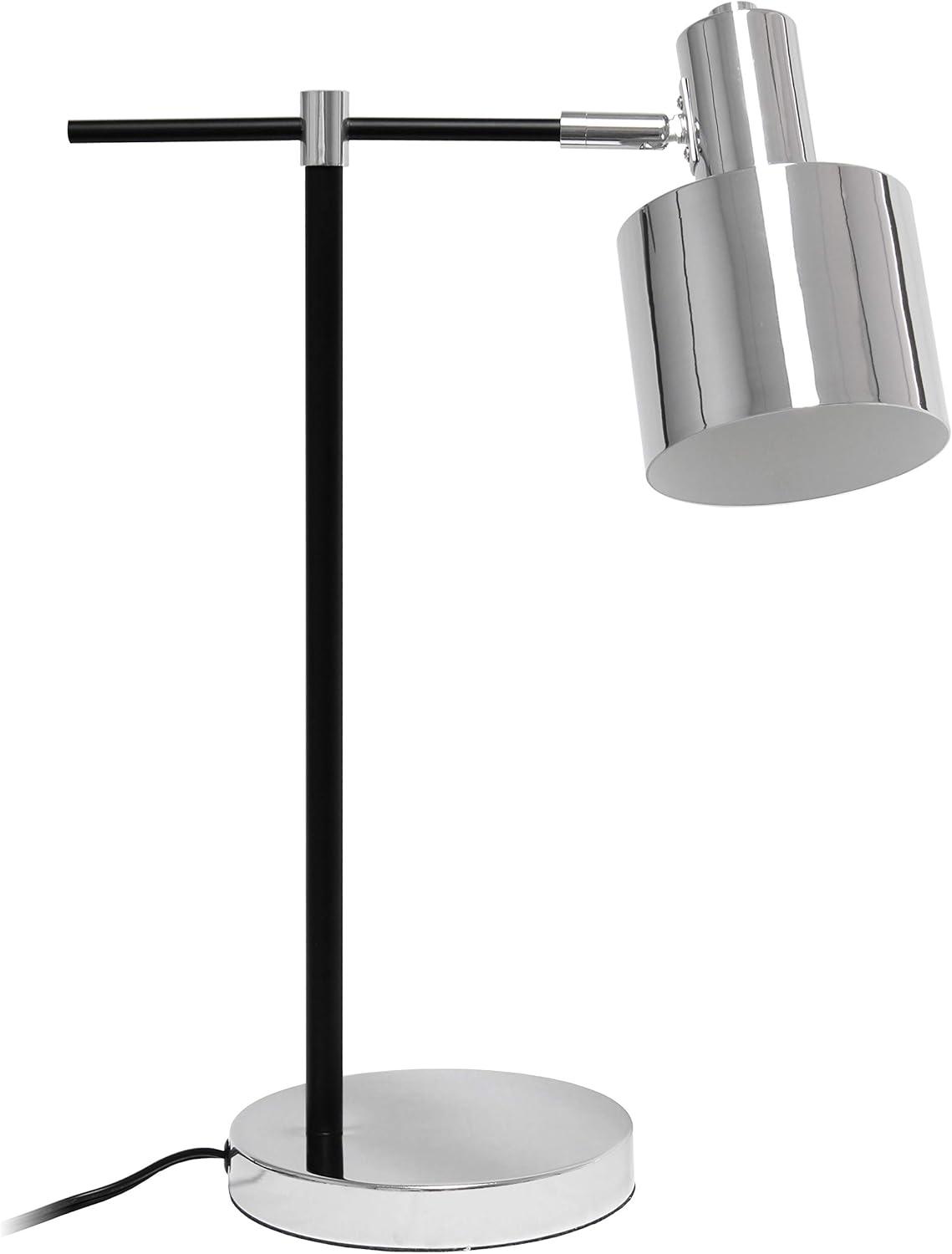 Latitude Run® 21" Chrome Desk Lamp | Wayfair