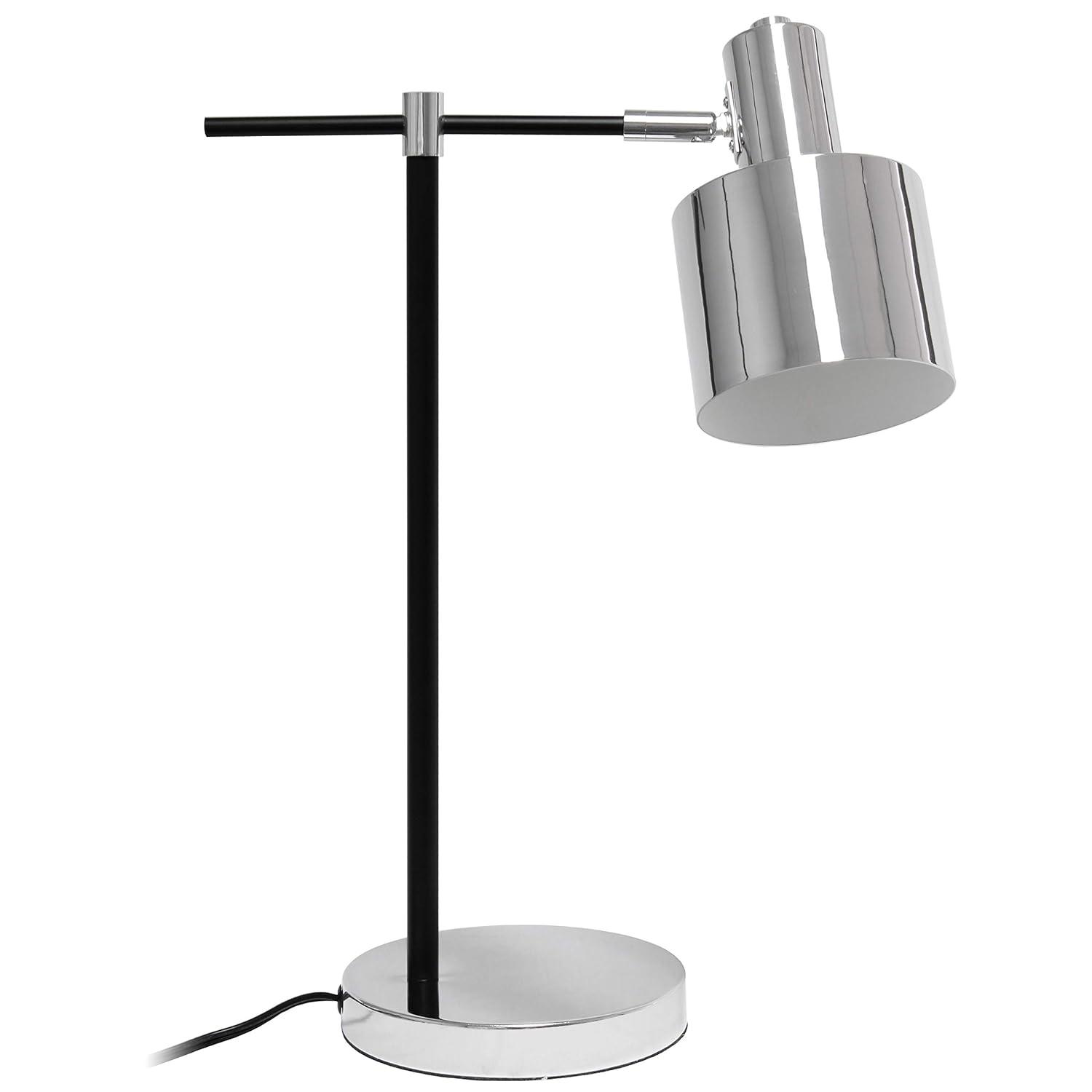 Latitude Run® 21" Chrome Desk Lamp | Wayfair