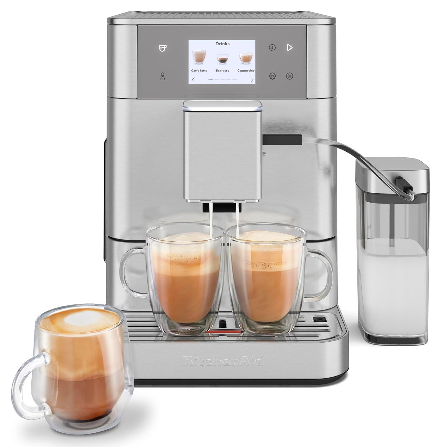 KitchenAid ® KF7 Fully Automatic Espresso Machine in Stainless Steel