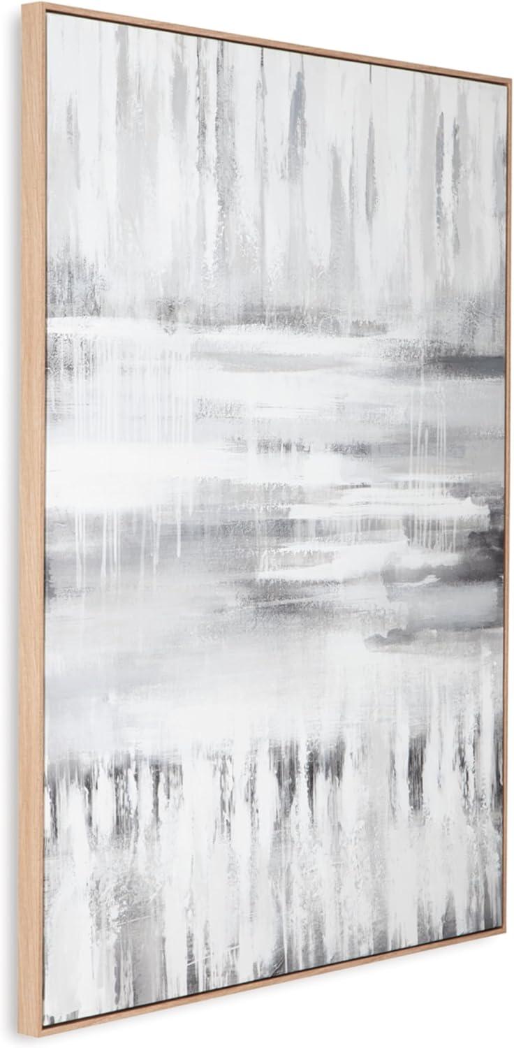 Signature Design by Ashley Estonbrook Wall Art, Gray & White