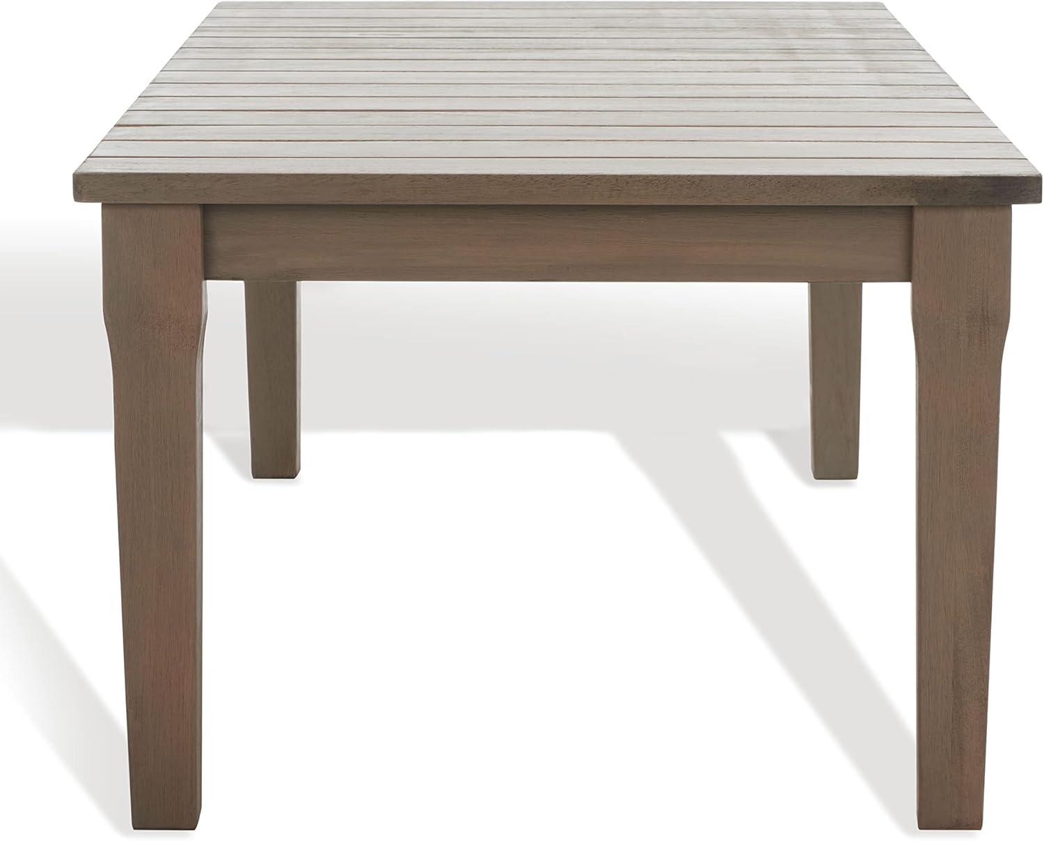 SAFAVIEH Couture Martinique Modern Wood Coffee Table, Light Grey