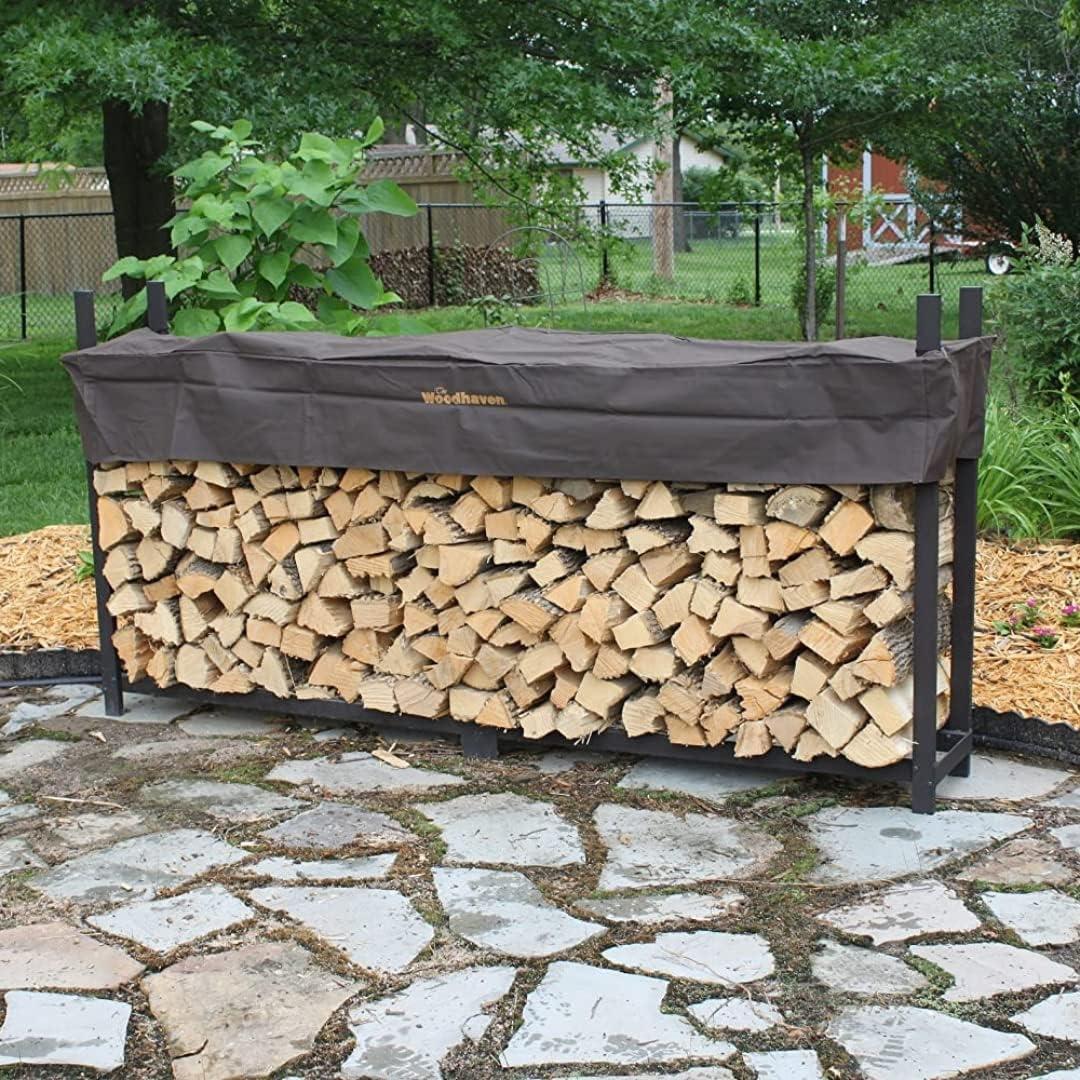Woodhaven Metal Log Rack