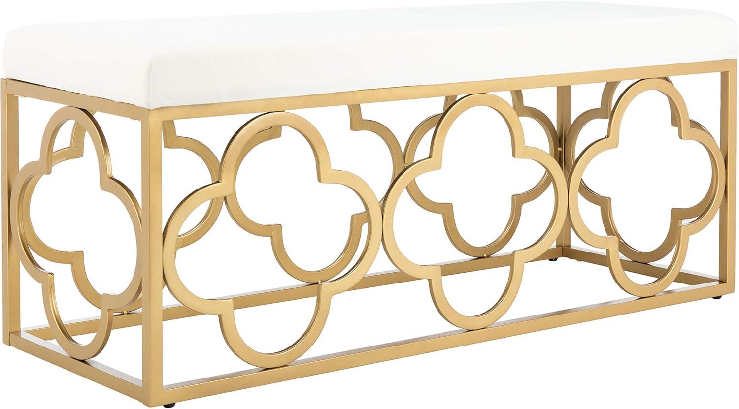 Fleur Rectangle Bench  - Safavieh