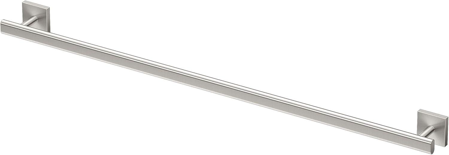 Satin Nickel 30-Inch Wall Mounted Towel Bar