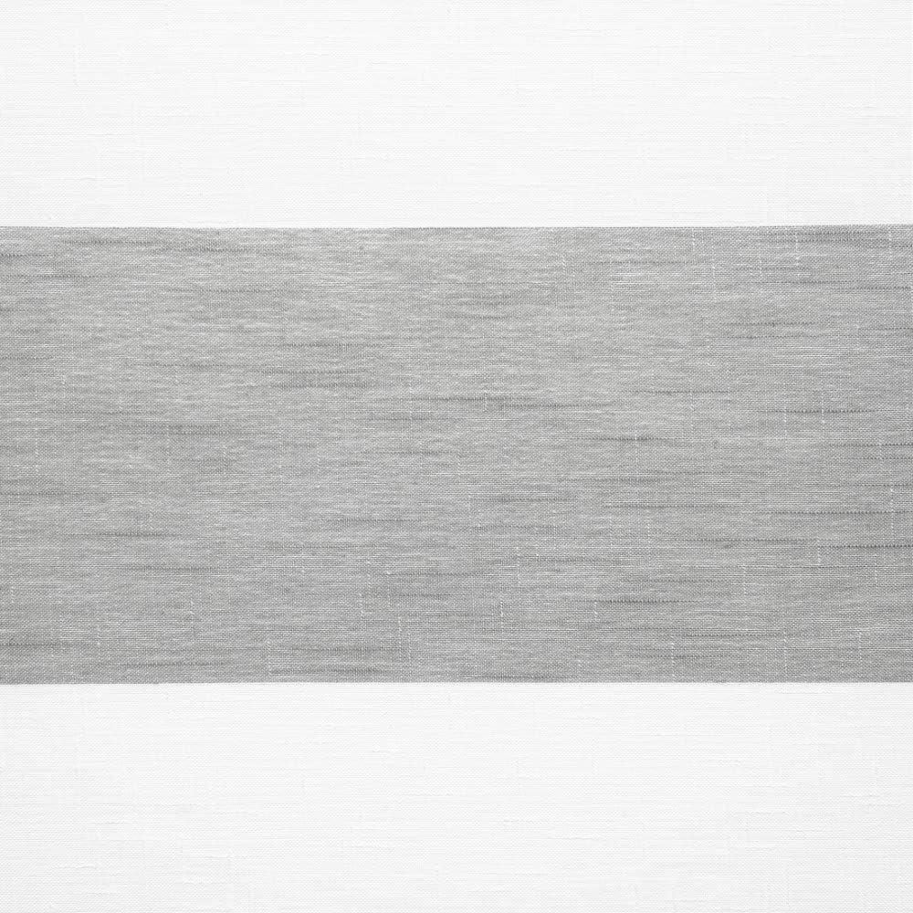 Exclusive Home Darma Sheer Linen Rod Pocket Curtain Panel Pair, 50"x108", Black Pearl