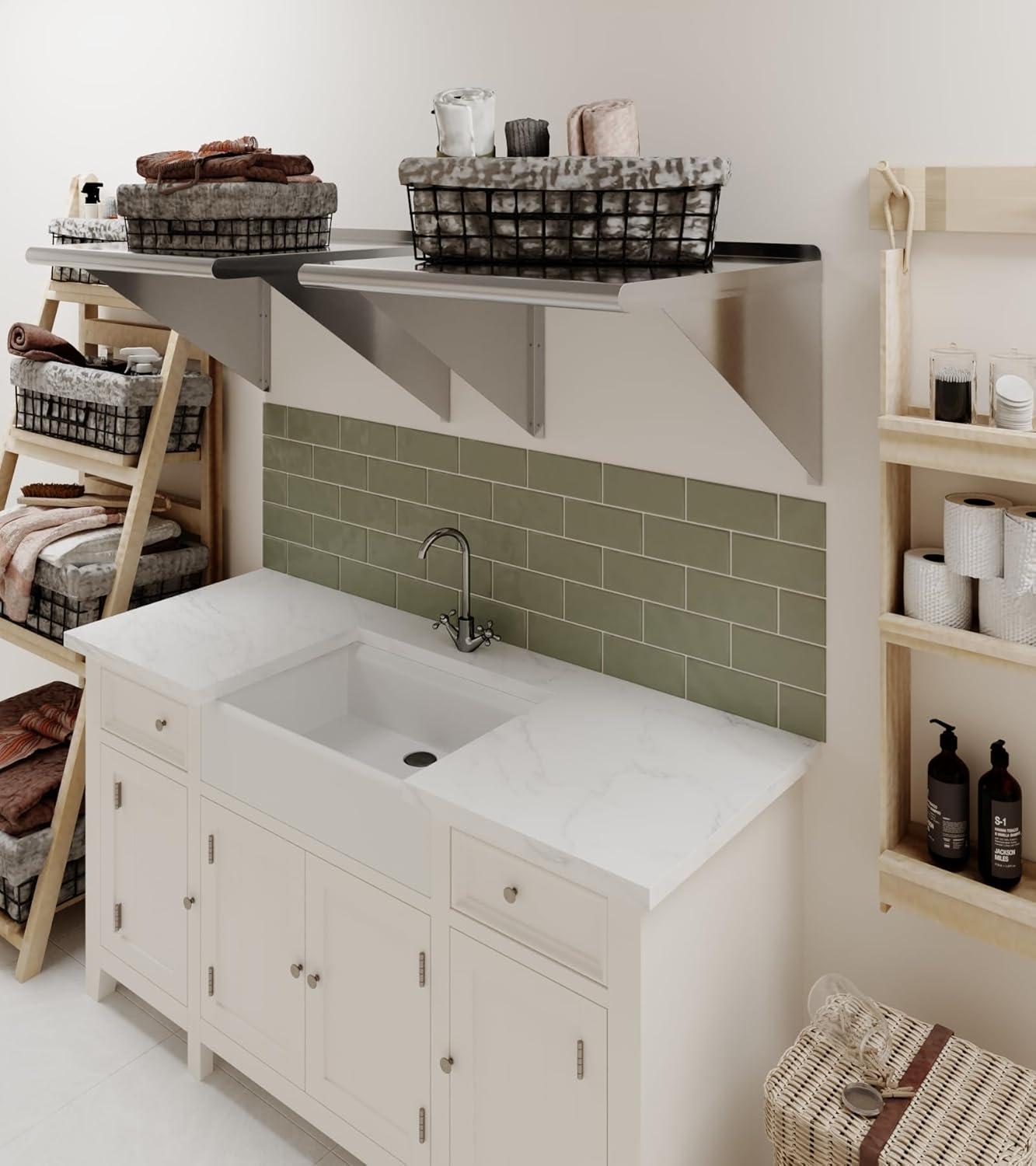 Amgood Utility Metal Wall Shelf. & Reviews | Wayfair