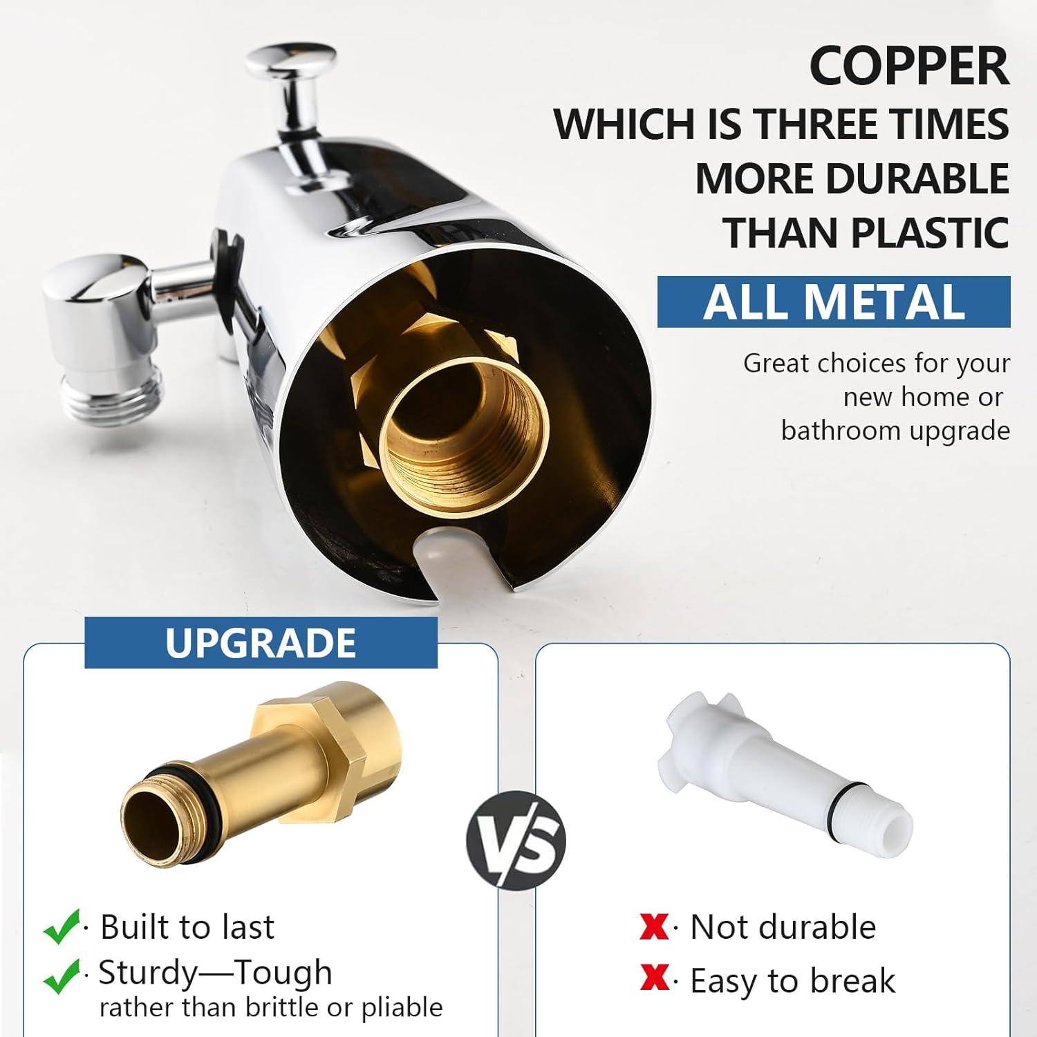 Tub Spout with Diverter, Bathtub Spout for Hand Shower,Brushed Nickel