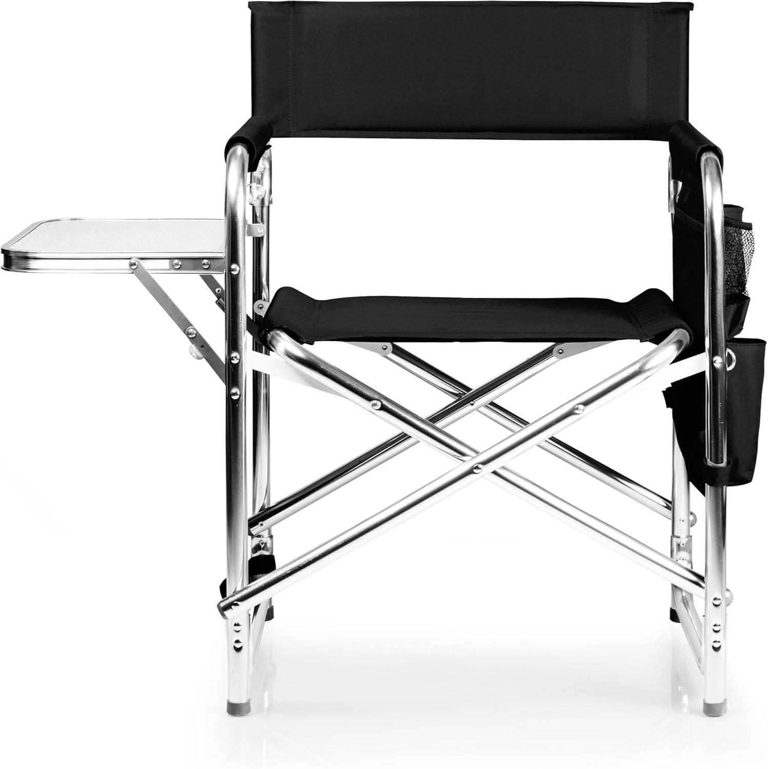 Sports Outdoor Portable Camp Chair with Side Table