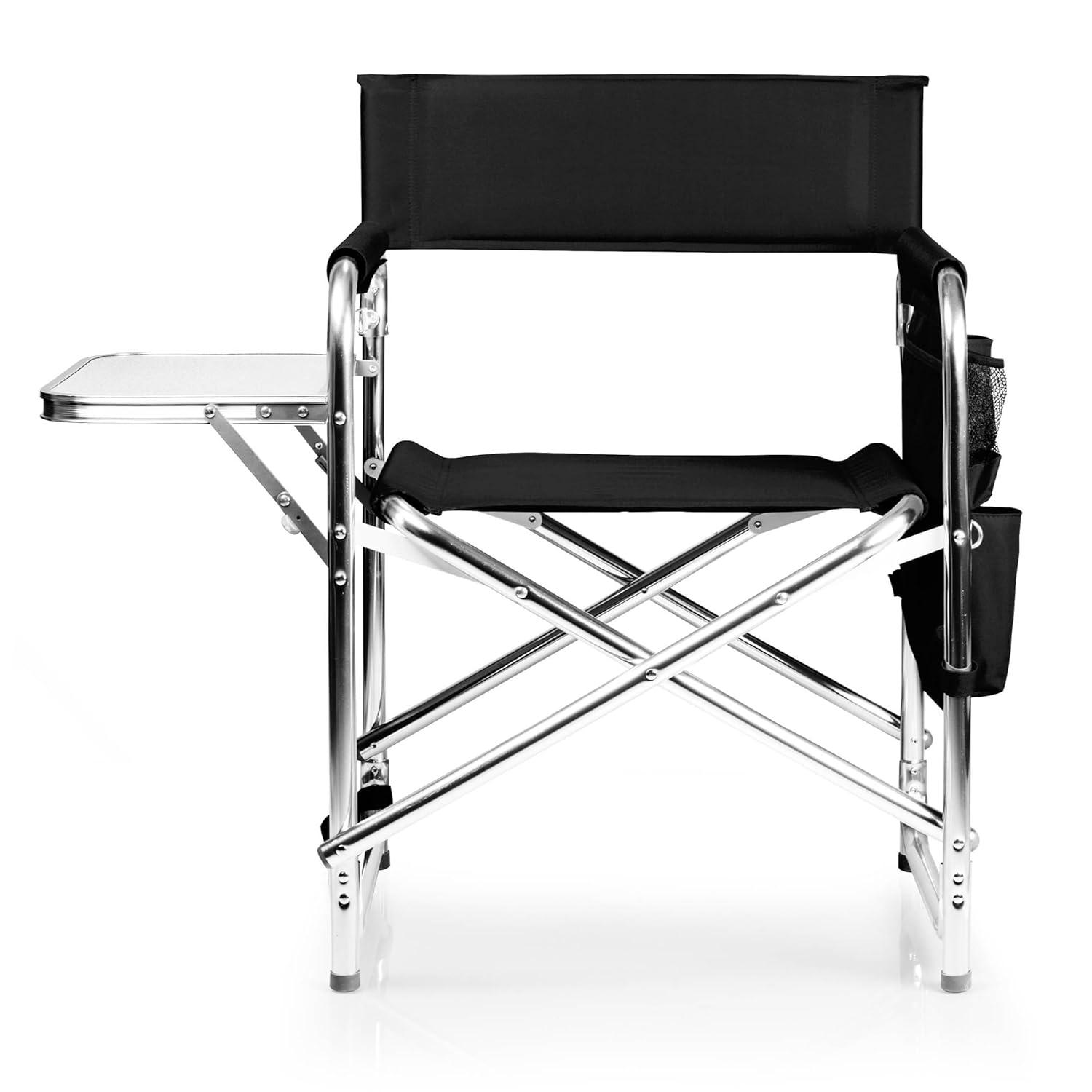 Sports Outdoor Portable Camp Chair with Side Table