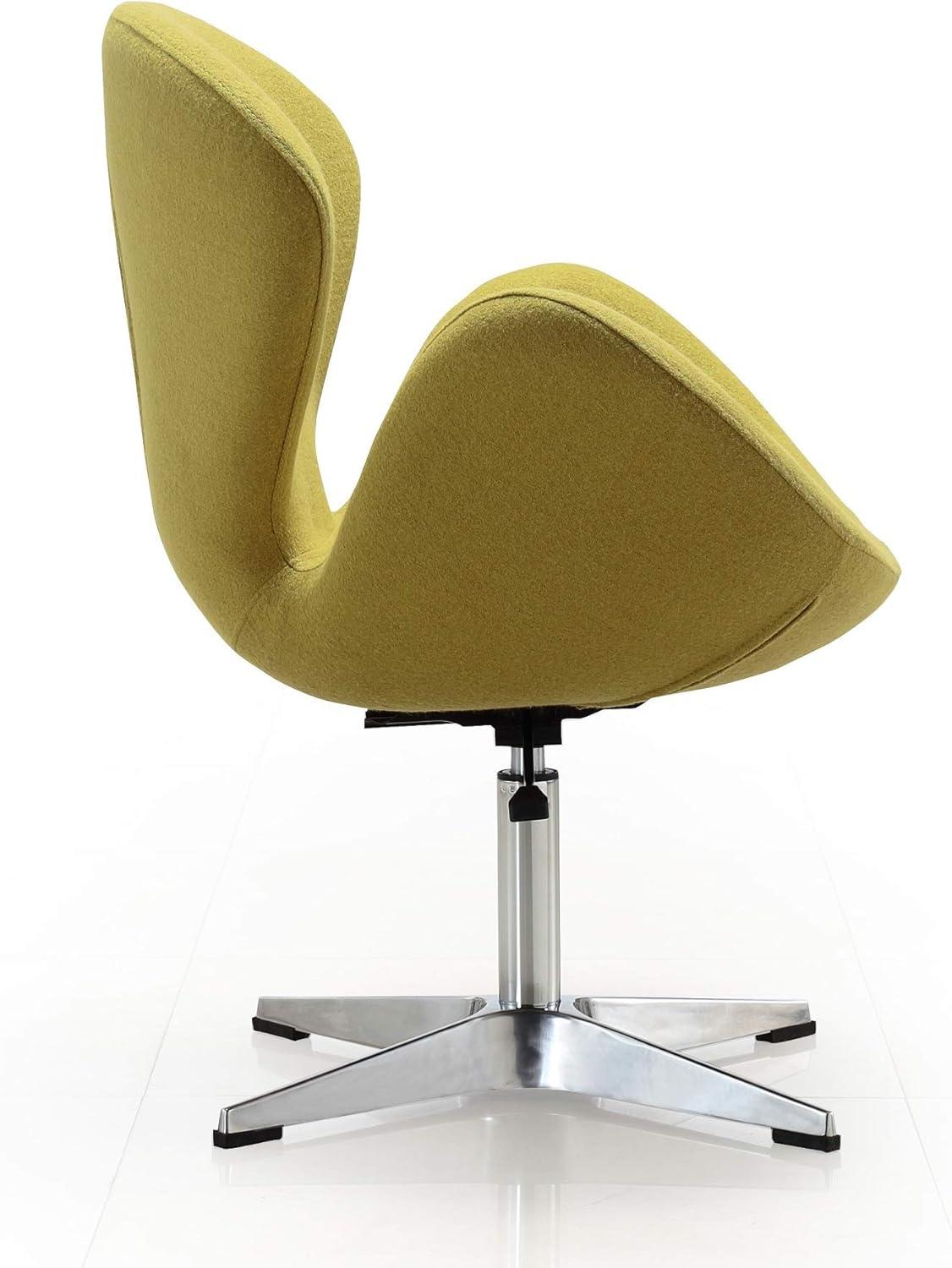Skakke Upholstered Swivel Accent Chair