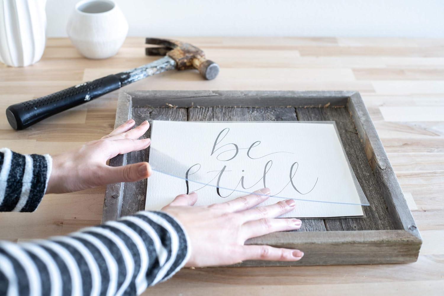 Millwood Pines Nasim Weathered Gray Wood Matte Picture Frame