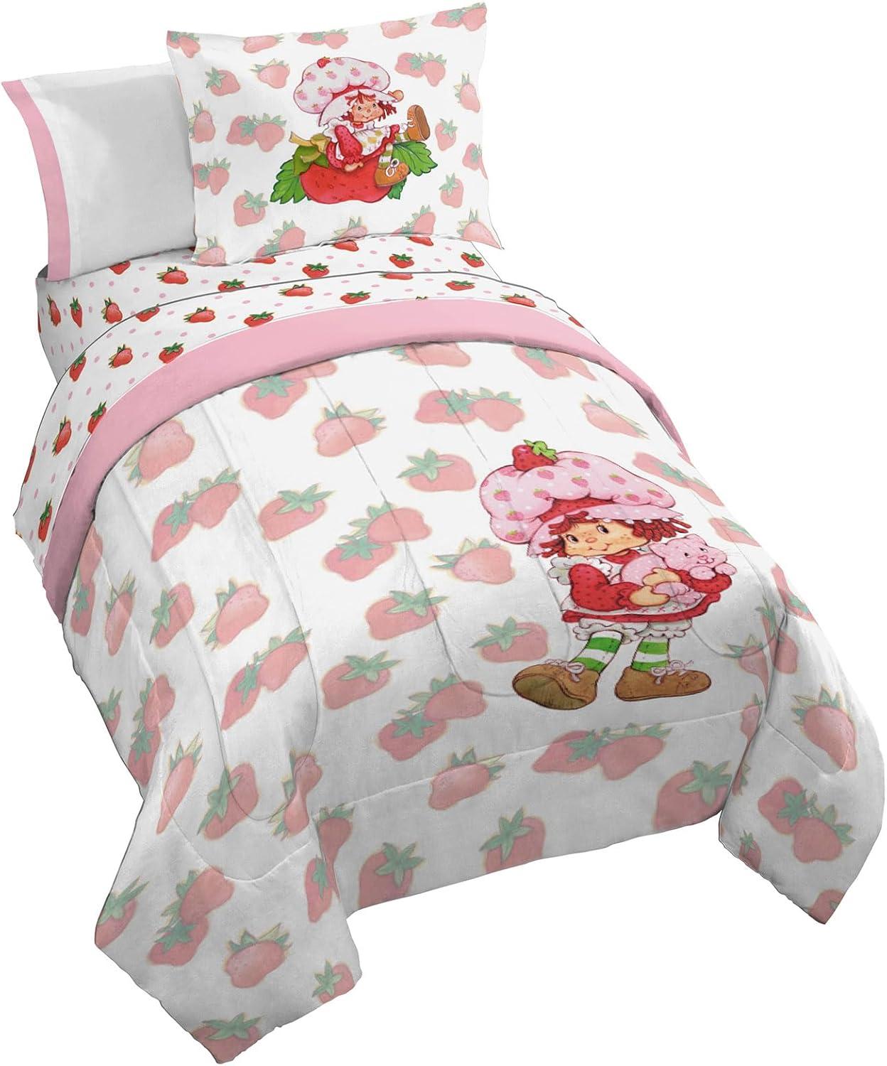 Jay Franco Strawberry Shortcake Full Bed Set