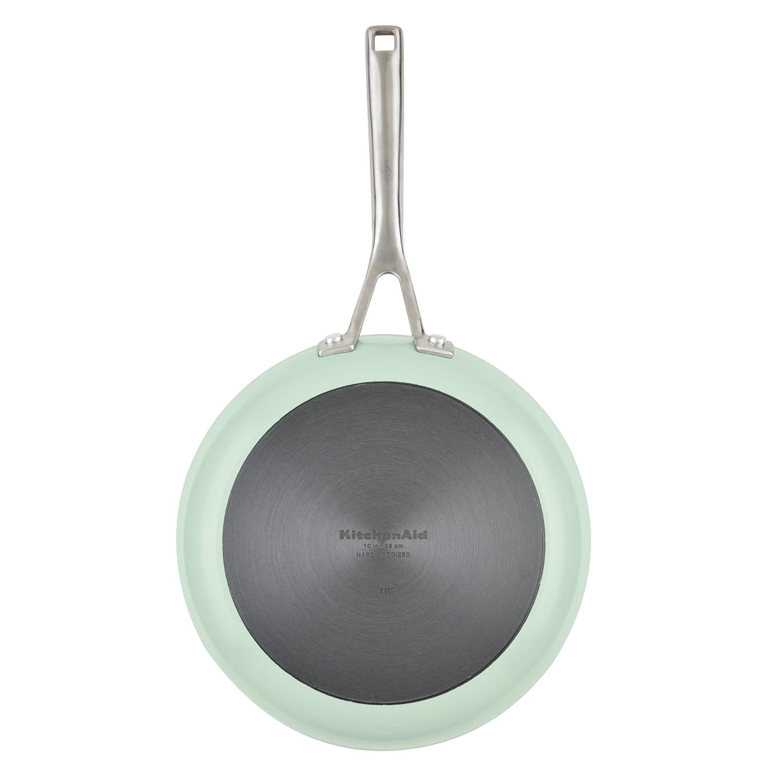 KitchenAid ® Pistachio Hard-Anodized Ceramic Non-Stick 10-Piece Cookware Set