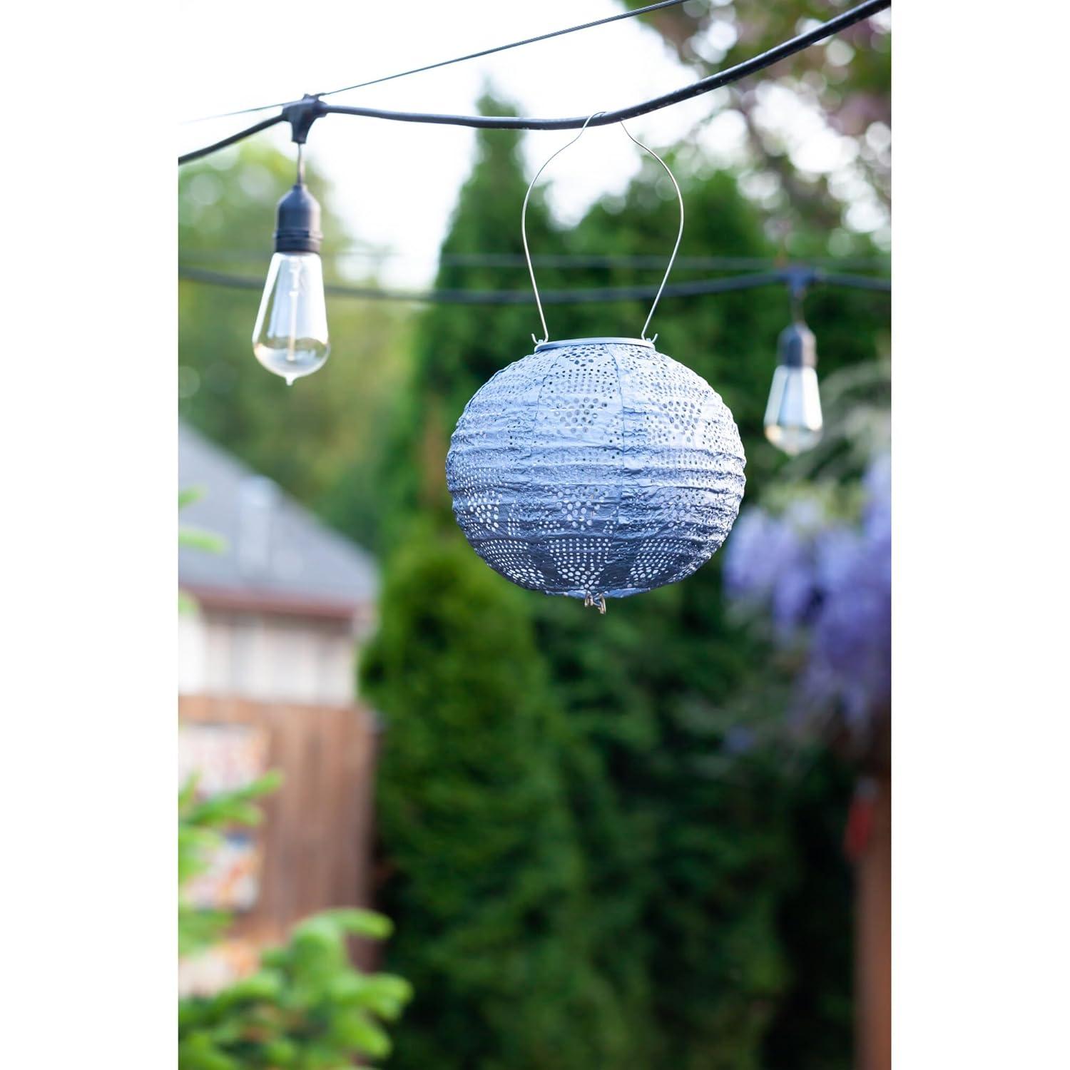 Boho Globe Solar Outdoor Lantern