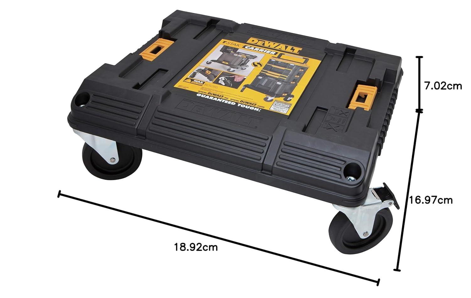 DEWALT TSTAK Tool Storage Organizer Cart (DWST17889) , Black