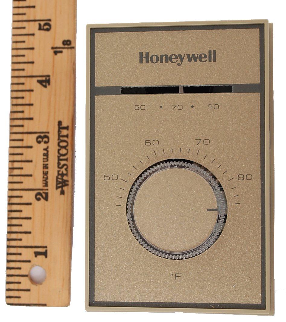Honeywell New T651A3018 Medium Duty Line Voltage Thermostat, 44-86F, Replacement for T451A3005