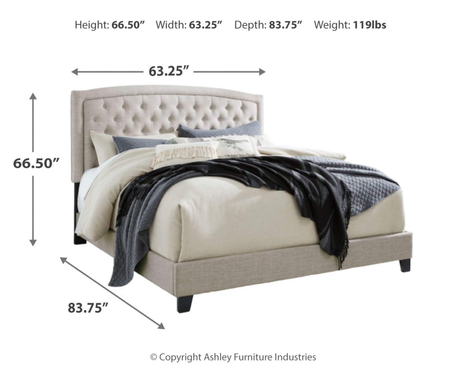 King Jerary Upholstered Bed Gray - Signature Design by Ashley