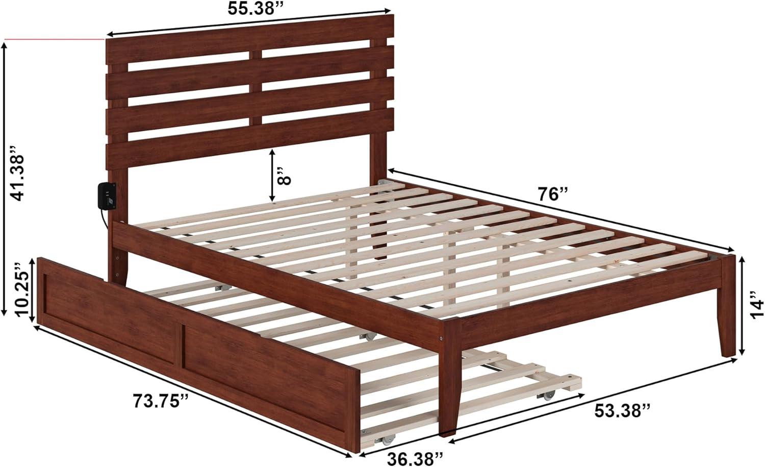 Oxford Bed with USB Turbo Charger and Trundle - AFI