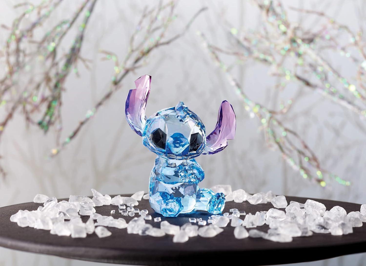 Figurine 3.25 In Stitch Acrylic Facet Collection Disney Show Case Collection Figurines