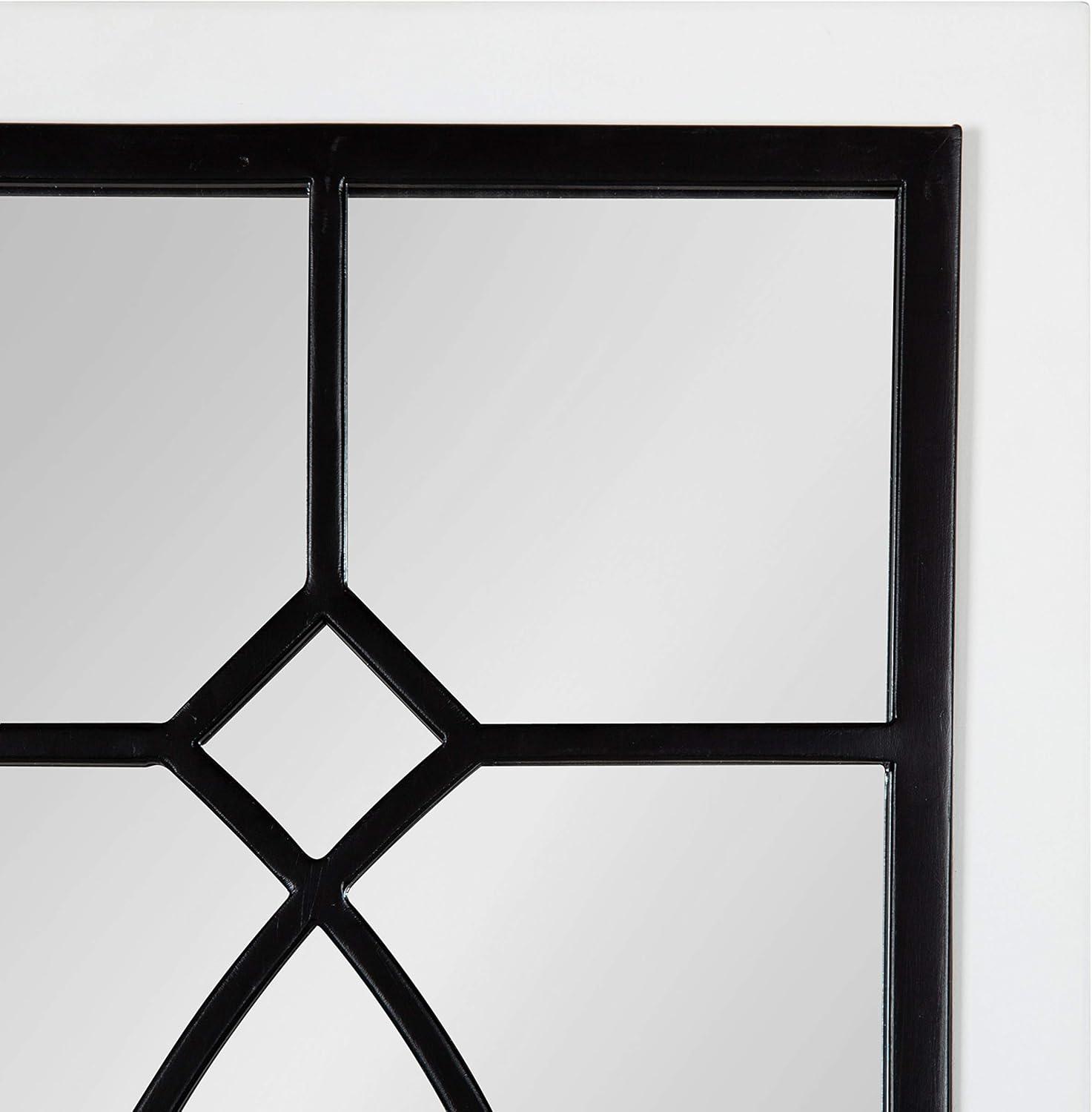 Bakersfiel Windowpane Wall Mirror - Kate & Laurel All Things Decor