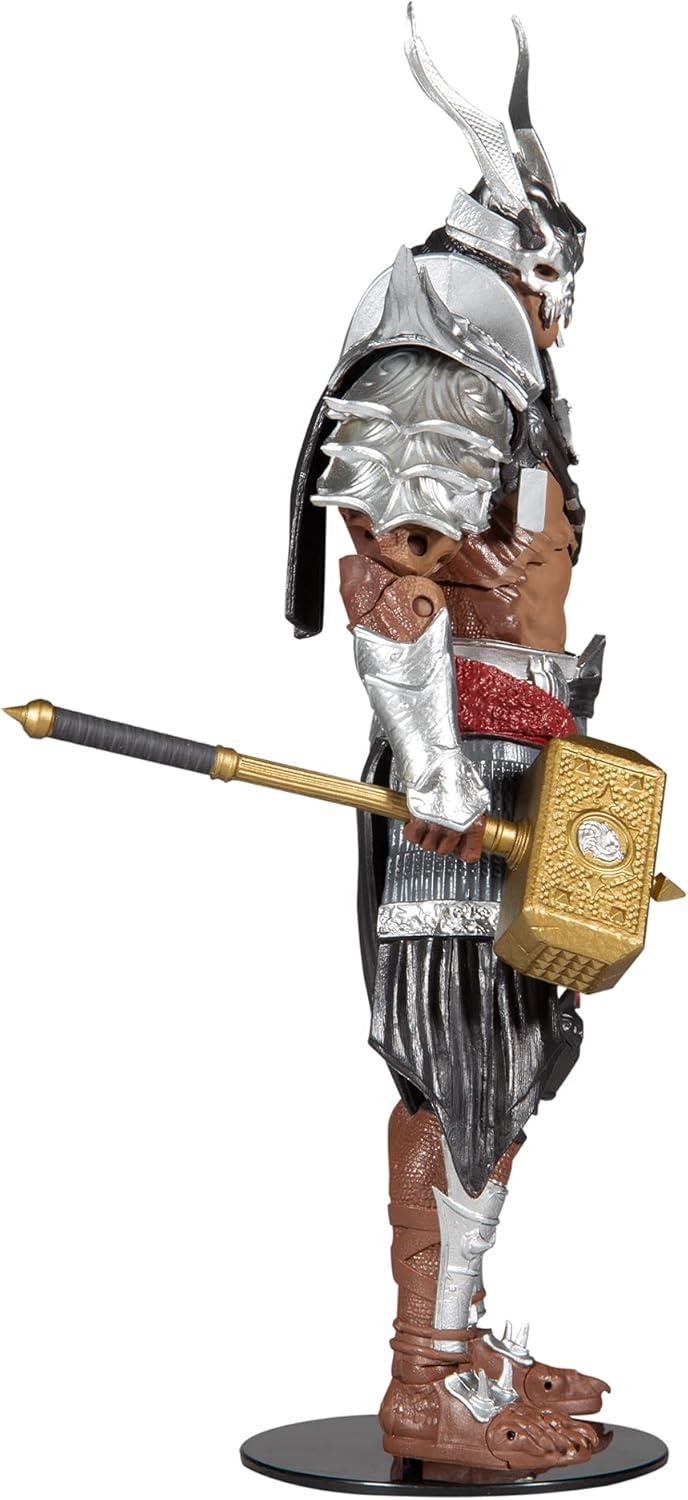 McFarlane Toys Mortal Kombat Platinum Shao Kahn - 7 inch Collectible Action Figure