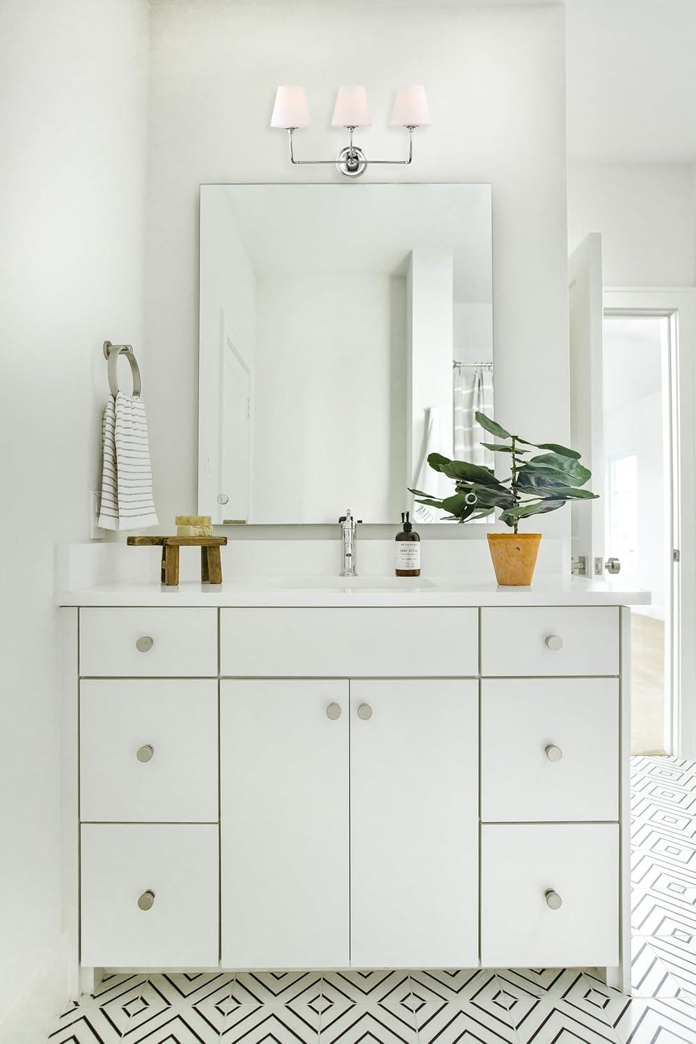 Crystorama Lighting - Bathroom Vanity - Sylvan 3 Light Bath Vanity in Classic