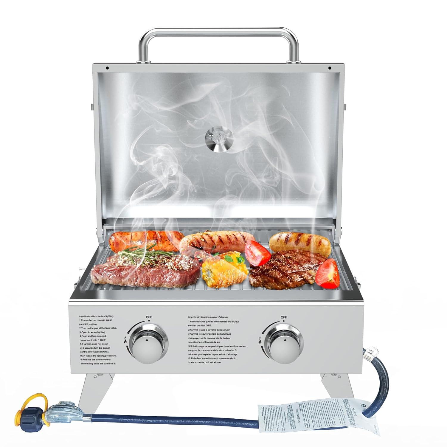 Costway 2 - Burner Portable Liquid Propane Infrared Gas Grill