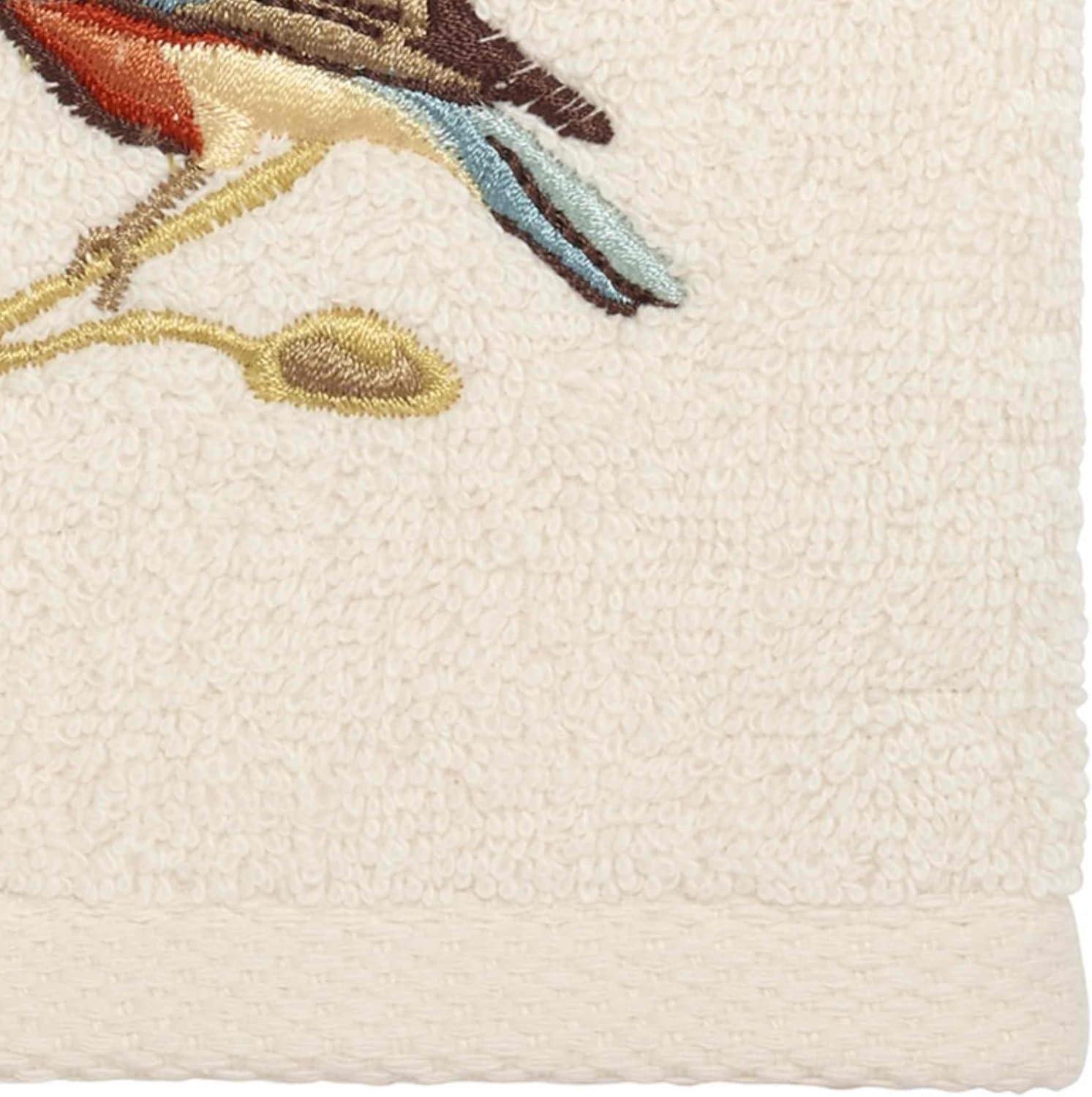 Avanti Premier Songbirds Fingertip Towel Ivory