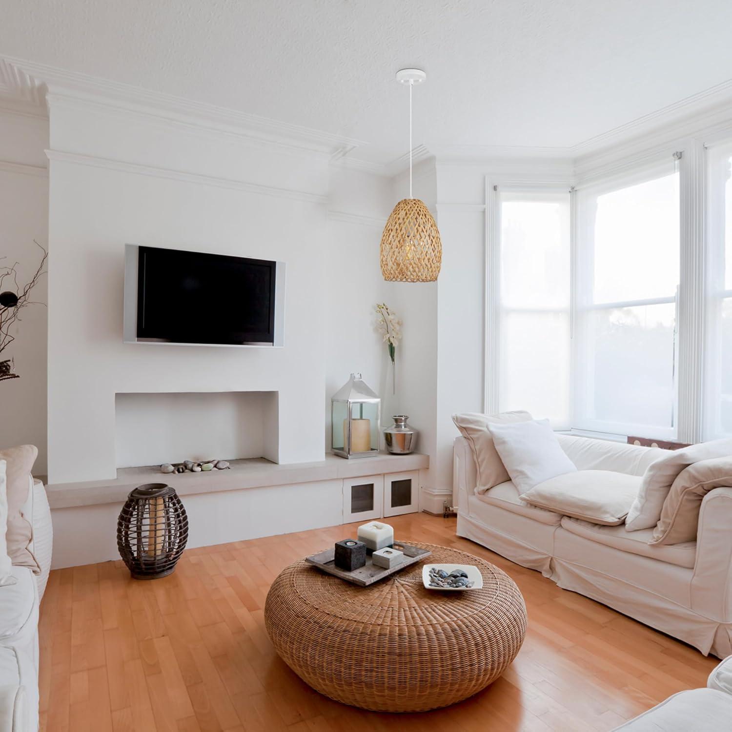 1 - Light White Kitchen Island Pendant