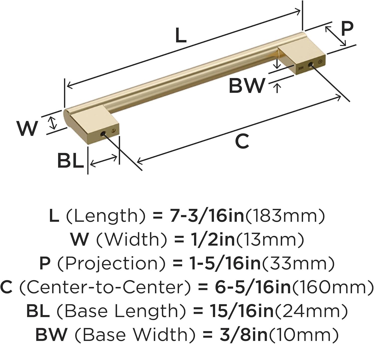 Versa 6-5/16 inch (160mm) Center-to-Center