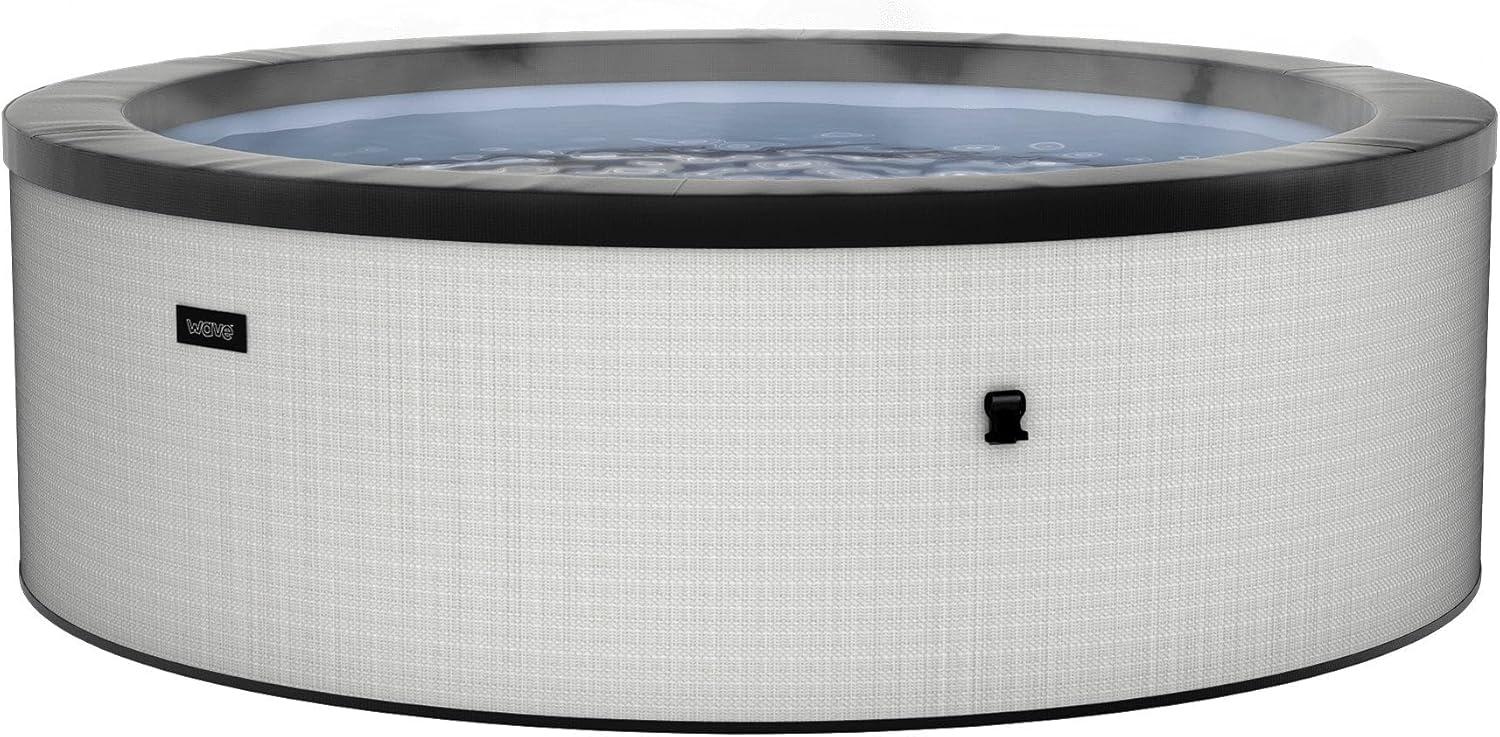 Wave Garda | 6-Person Eco Foam Hot Tub | Integrated Heater | Graphite Gray