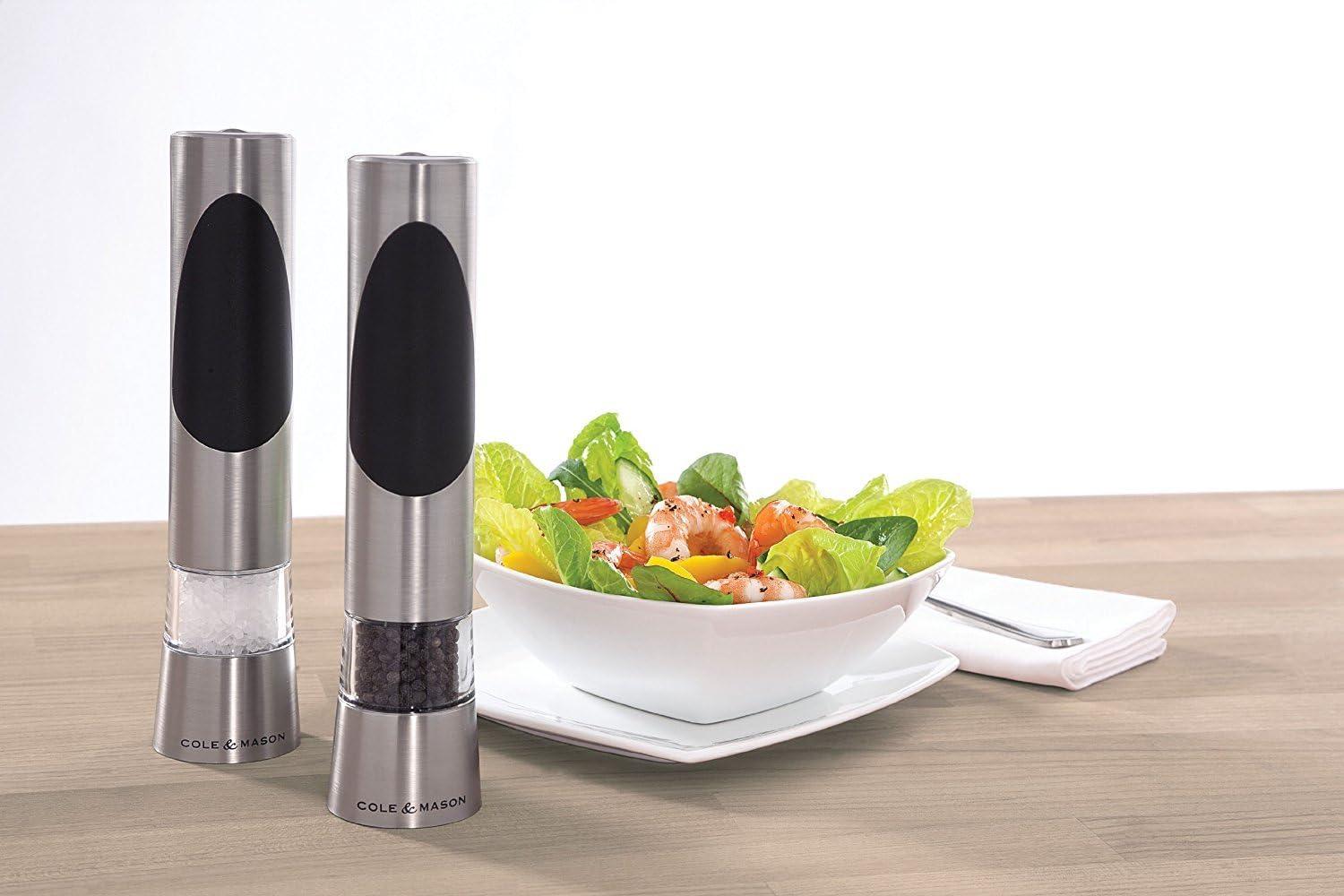 Cole & Mason Cole & Mason Richmond Electric Salt and Pepper Mill Set