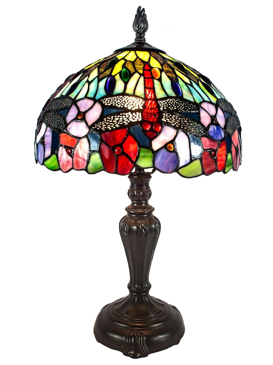 Dale Tiffany Lighting - Dragonfly Bounty - 2 Light Table Lamp