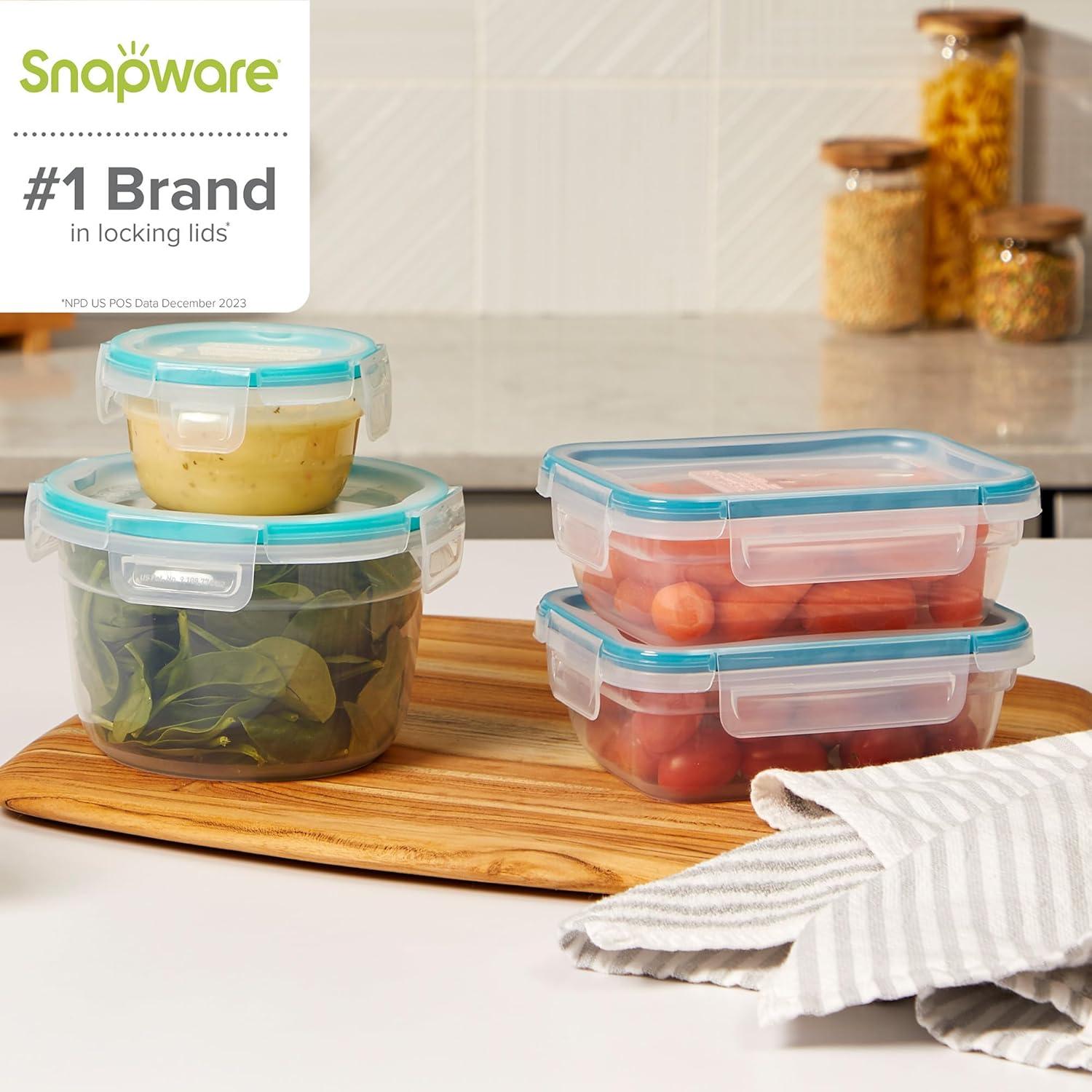 Snapware Total Solutions Plastic Food Storage Container Set - 20pc