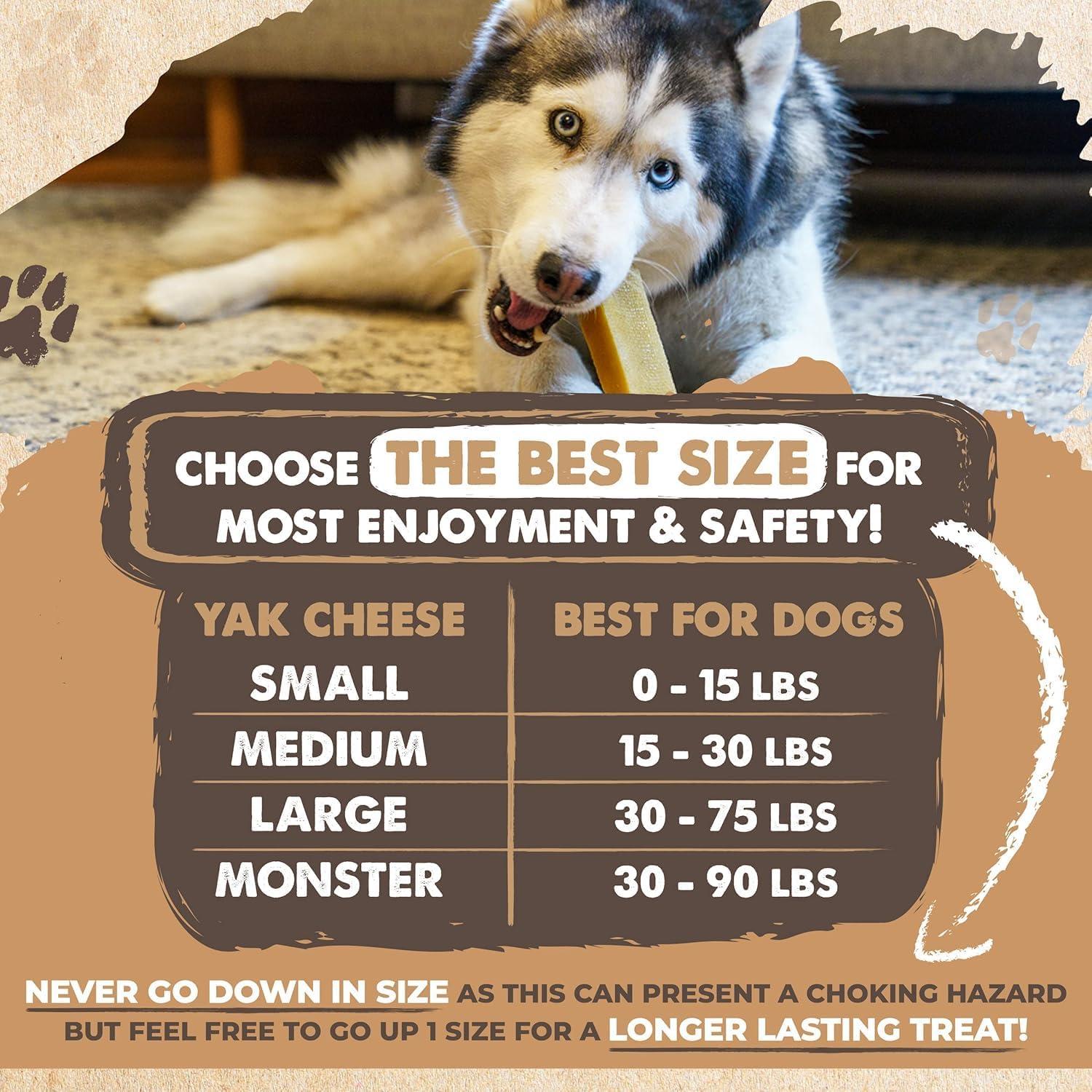 Mighty Paw Yak Cheese Chews