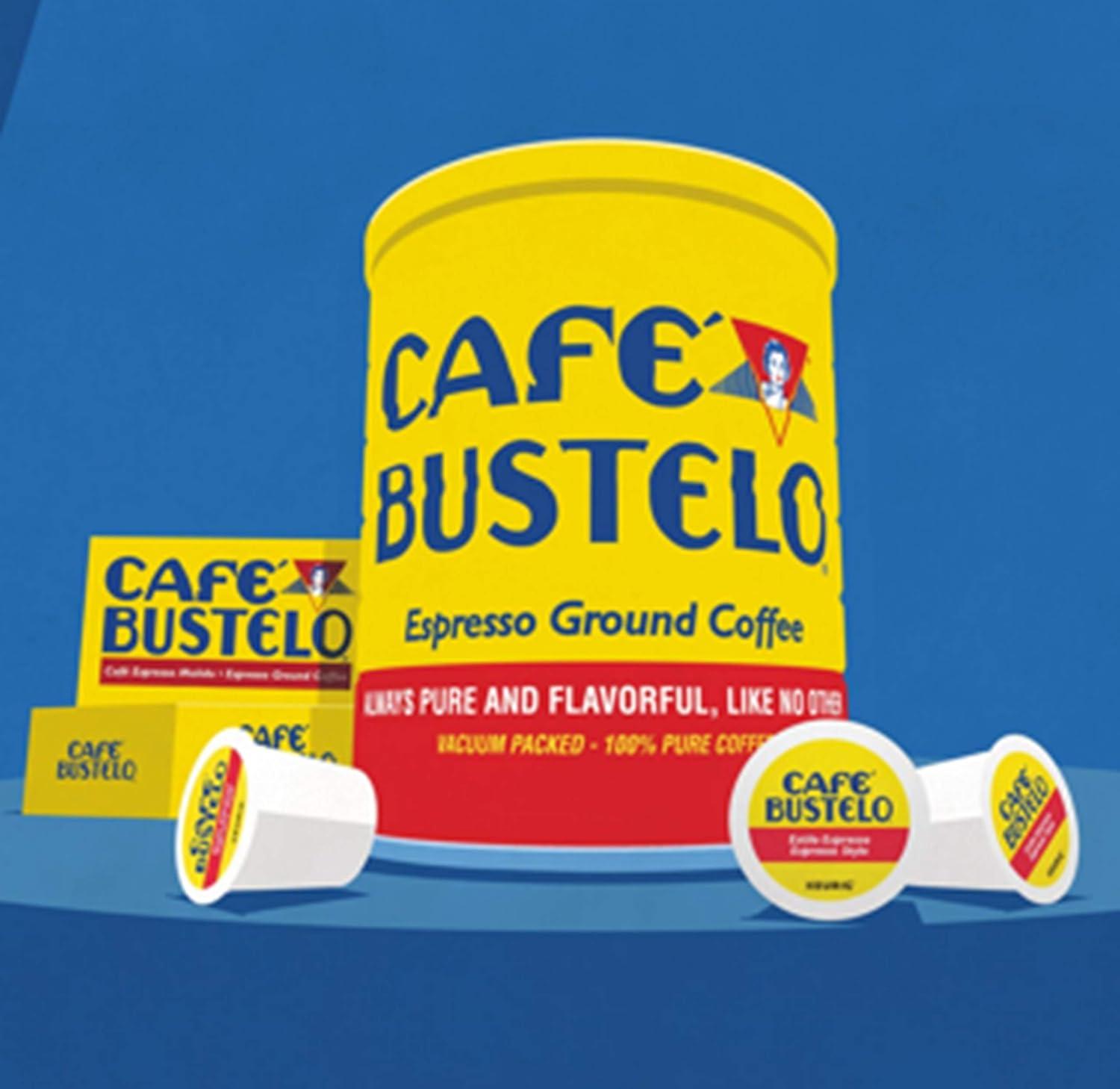 Café Bustelo Espresso Dark Roast Coffee - Keurig K-Cup Pods - 24ct