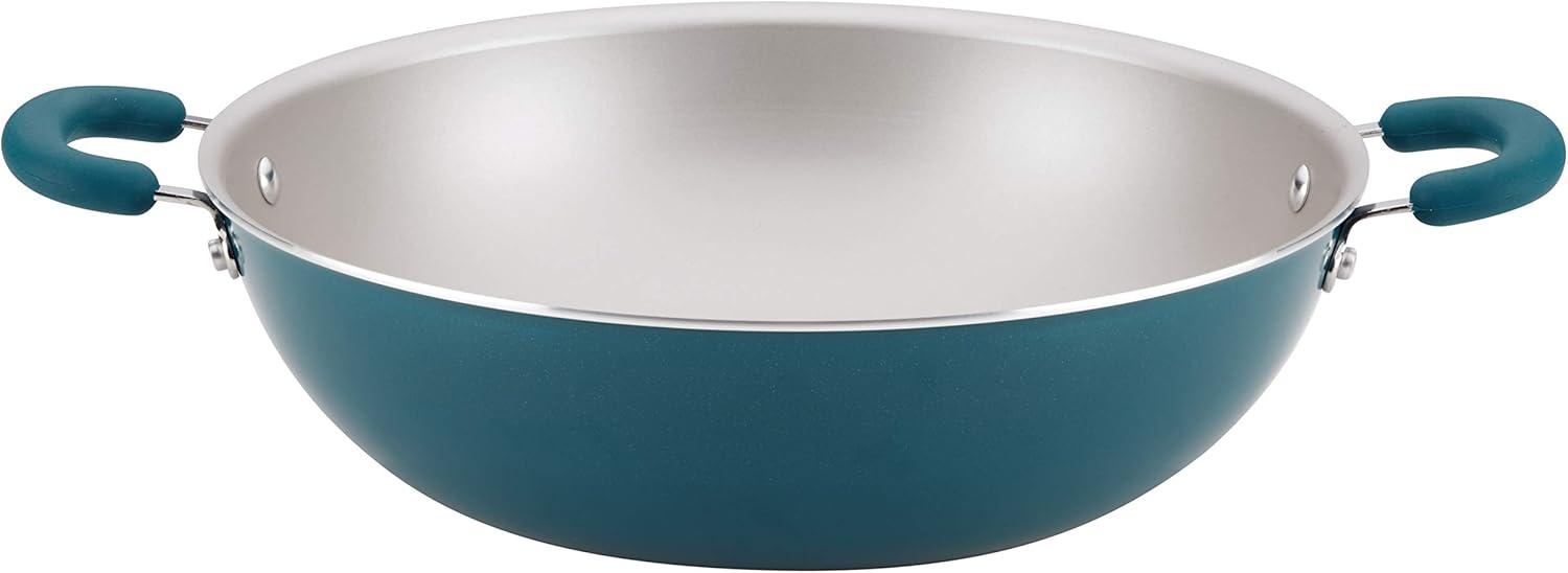 Rachael Ray Rachael Ray Create Delicious Nonstick Induction Wok, 14.25 Inch