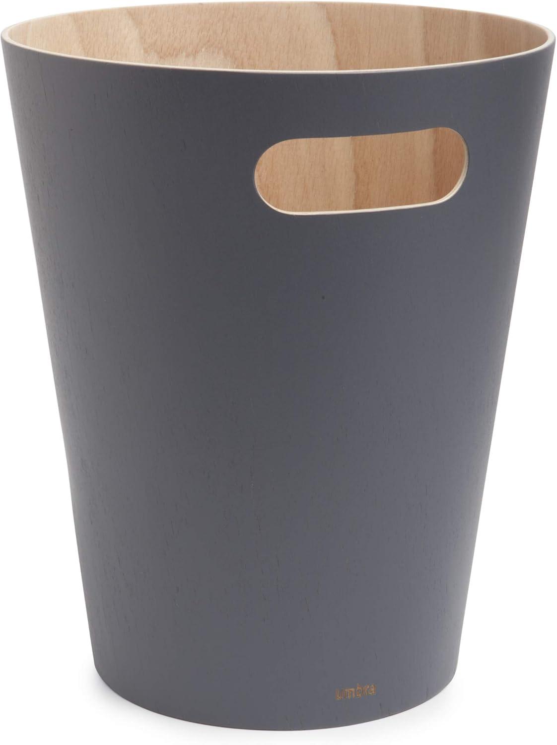 Zallie Trash Can - Charcoal