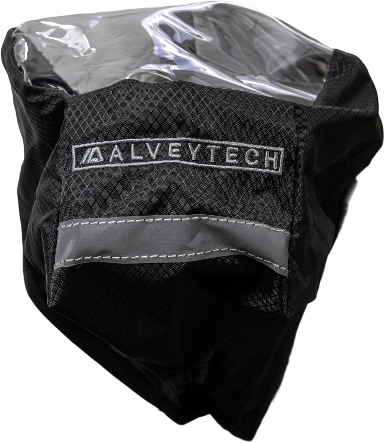 AlveyTech 14" Clear Joystick Cover with Reflective Stripe, Hook & Loop Strap, Parts for Power Chairs