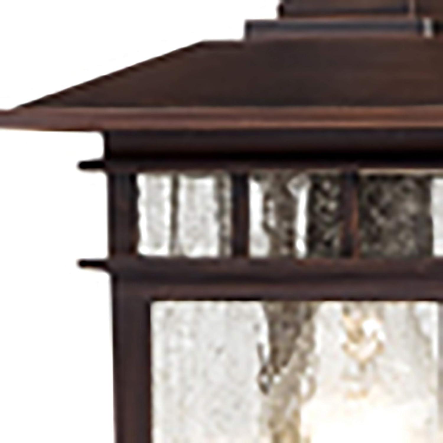 Cove Neck Transitional Bronze 7" Outdoor Hanging Lantern