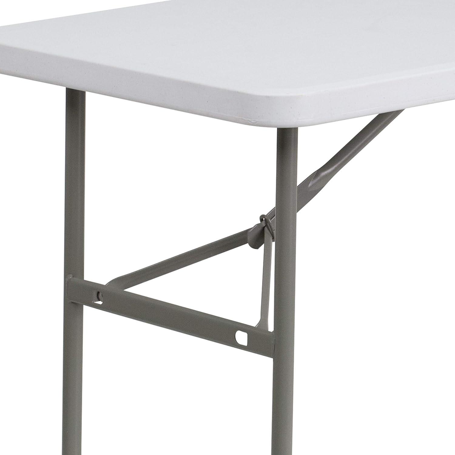 Flash Furniture Noah 4' Rectangular Plastic Event Folding Table
