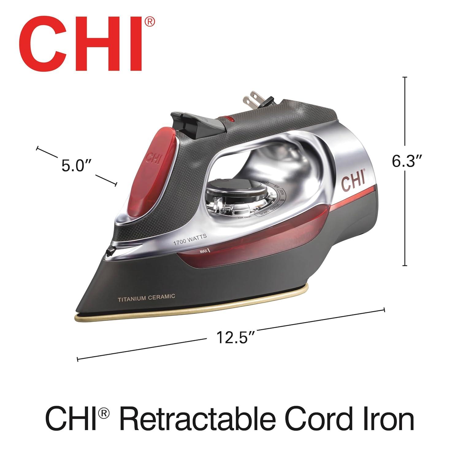 CHI CHI 1700 Watt Non Stick Soleplate Iron