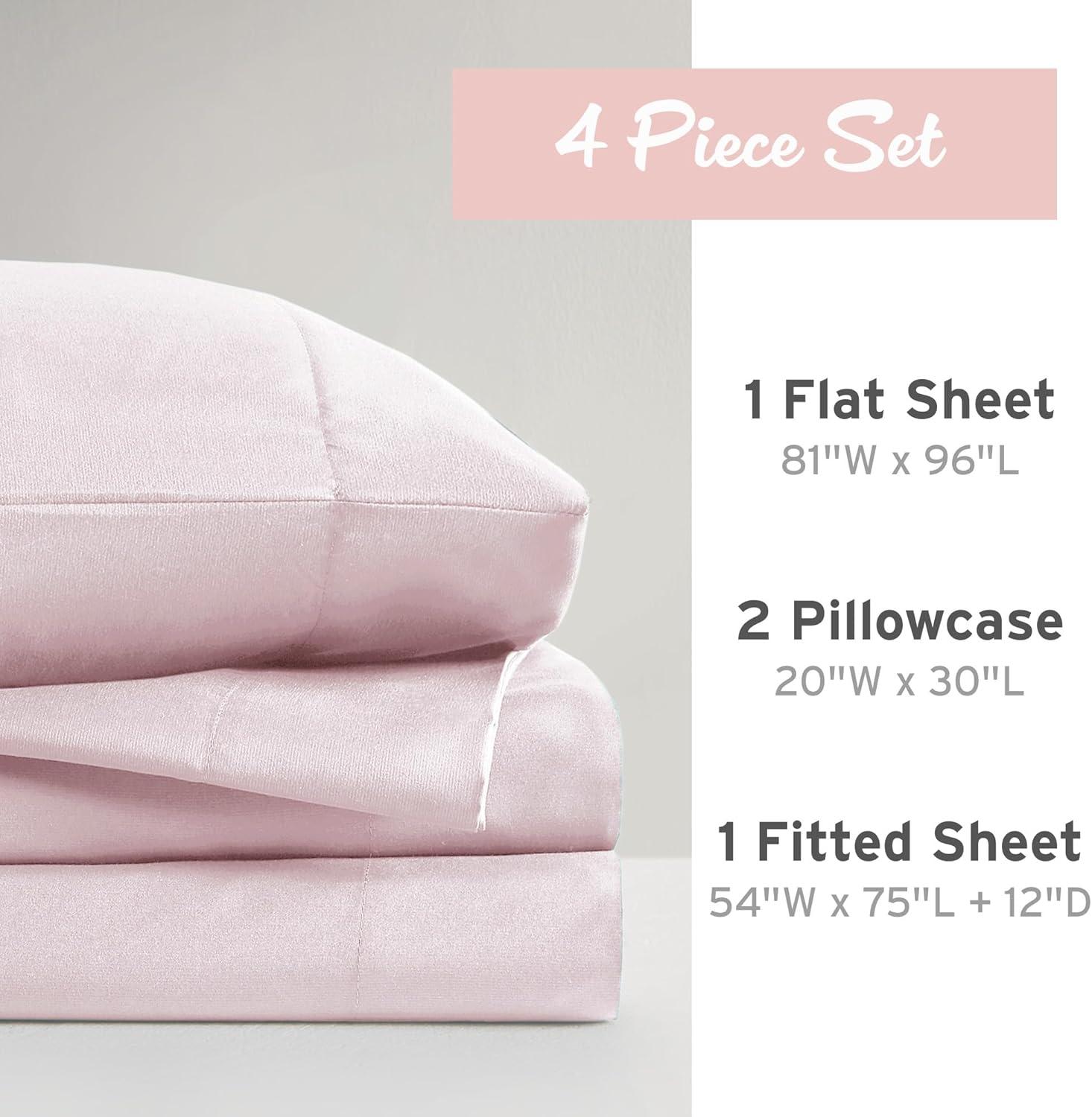 Intelligent Design Intelligent Design Microfiber All Season Soft Touch Sheet Set