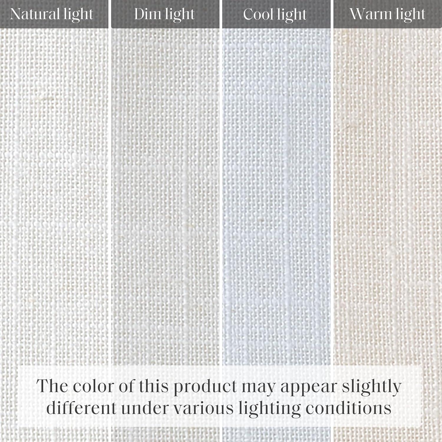 Kyler Linen Blend Light Filtering Roman Shade