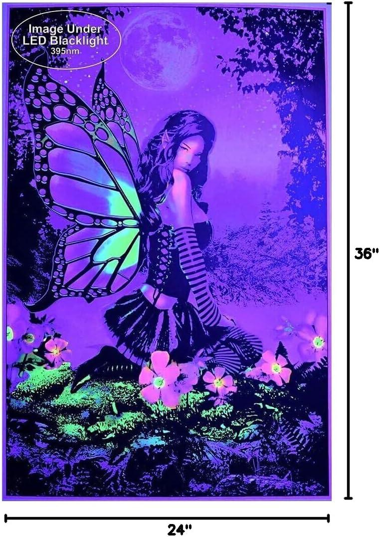 Studio B Fairy Garden - Non Flocked Blacklight Poster (24 x 36 Paper)